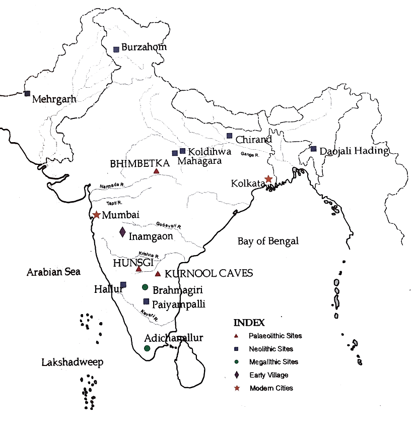 Prehistory of India - Ancient History - UPSC Notes