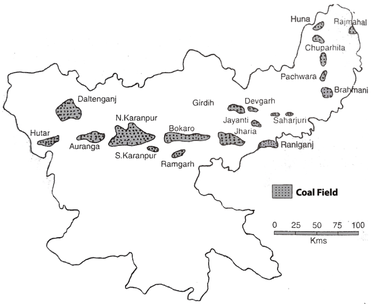 Major Coal Fields in India - IAS Site